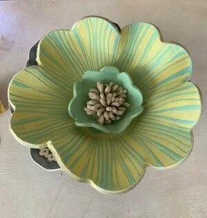 Flower Power Template RIM ( matching stencils also available separately)