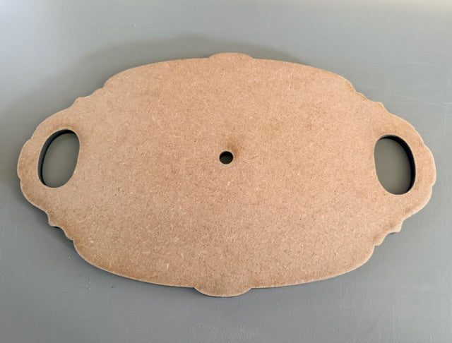 SSASY Silver Platter Rim Template with handles