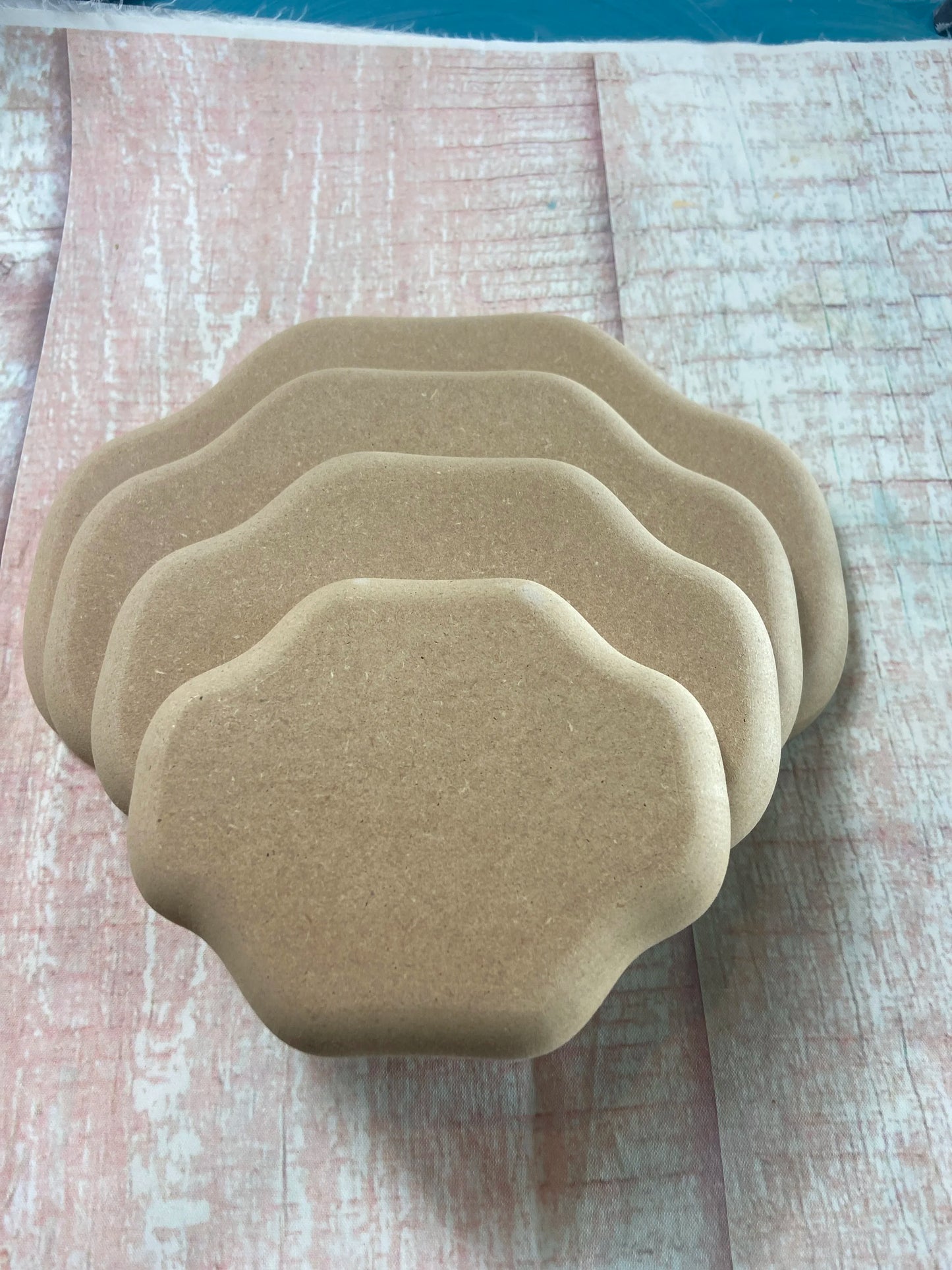 Wavy Oval Dual Drapes