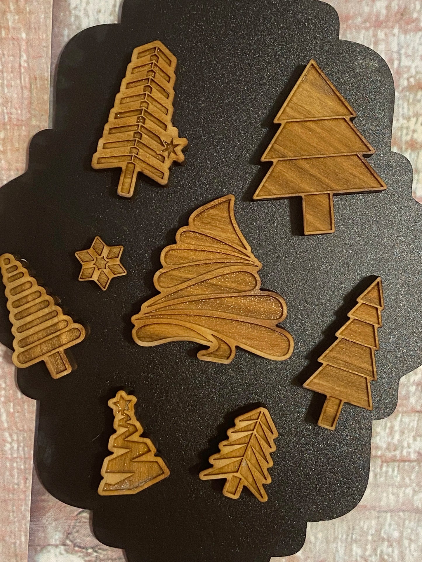 Merry Trees Stamp Set
