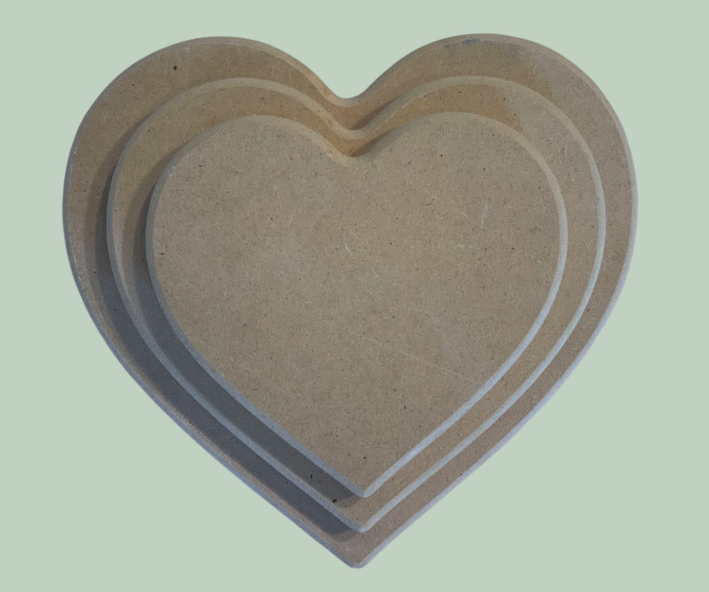 Hearts Push Plate (3 pc set only)