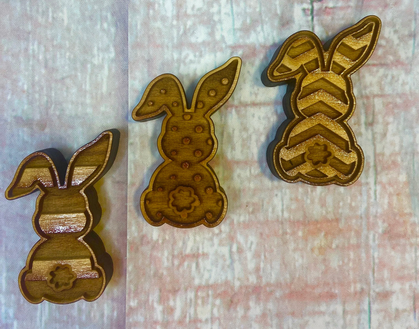 Bunny Love Stamps (3 pc set)