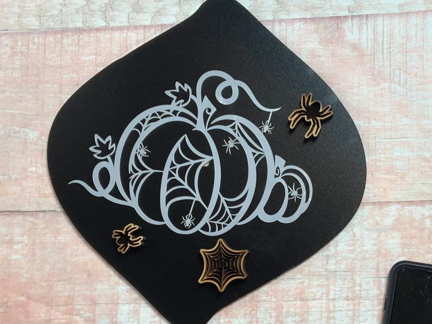 Spidery Pumpkins Stencil