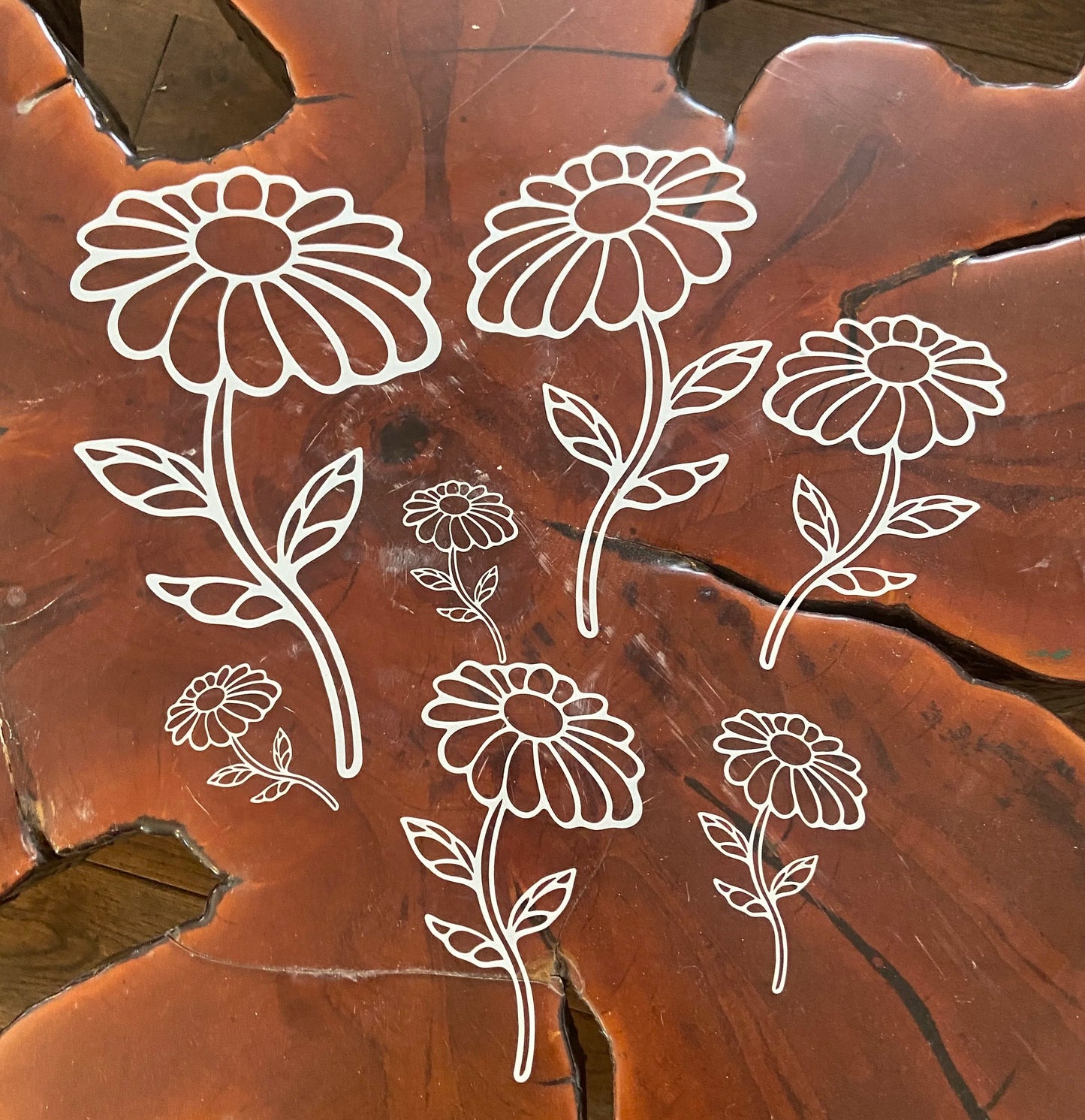Daisy everythings coming up Daisy Stencils (5 stencils total)