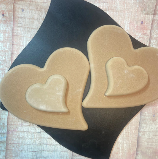 Mirrored Image Whimsical Heart Dual Drapes Mirror Image  (these are opposite direction or the original Whimsical Hearts)