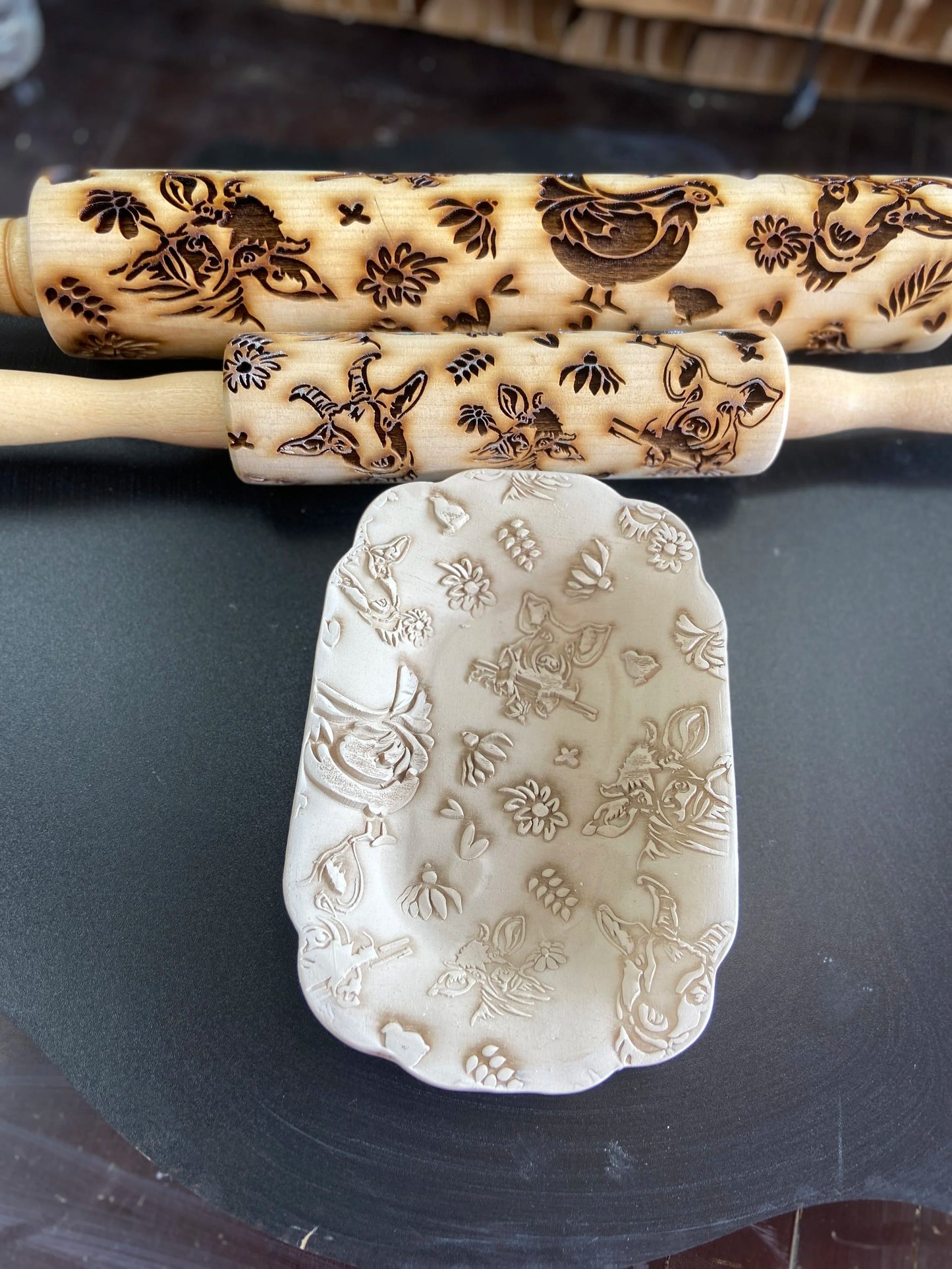 Mr Goatie Farms Rolling Pin ( Available in both 12 inch and 7 inch sizes)