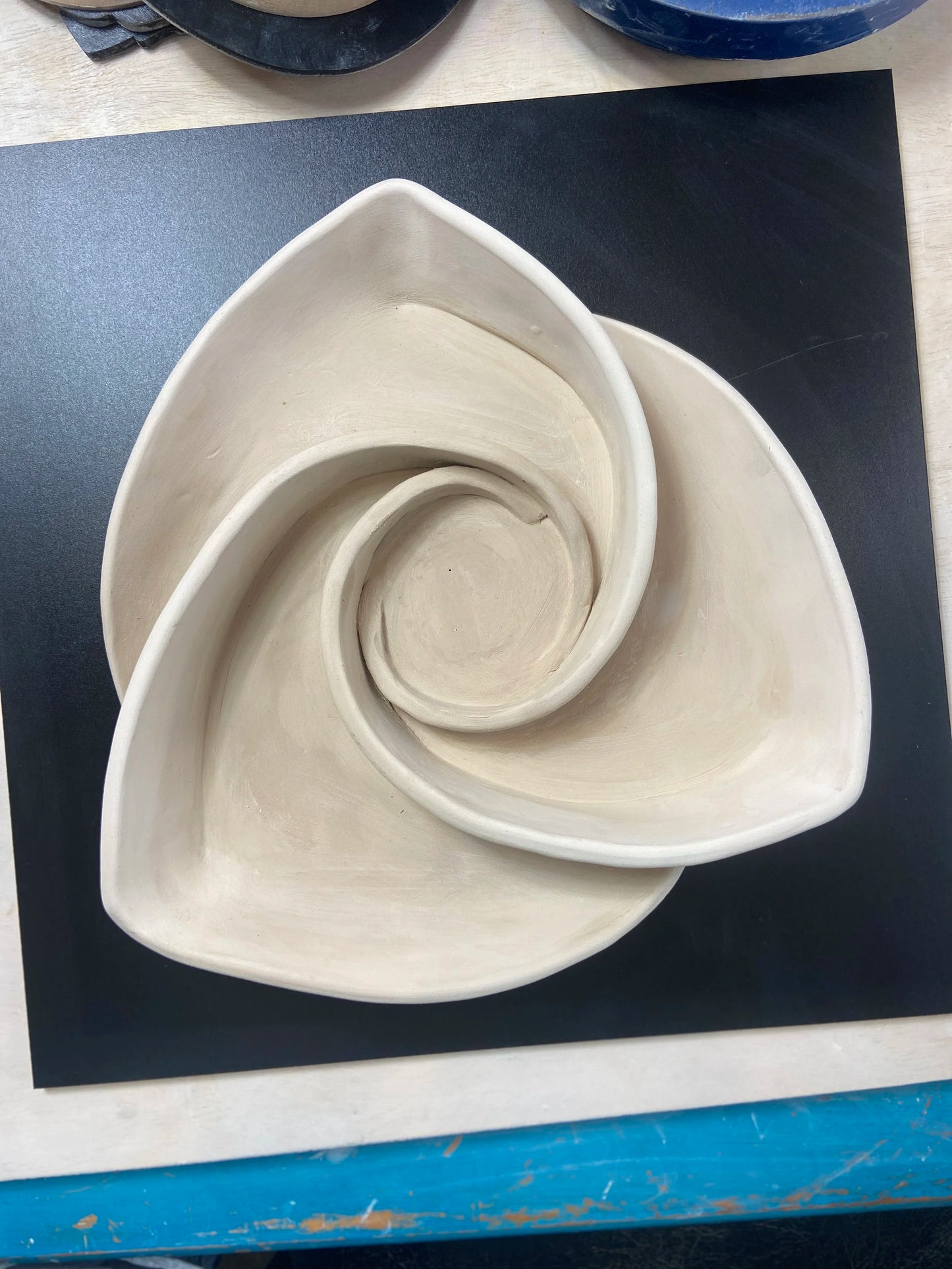 Triple Triangle Dip Tray Template (how to is on my facebook group)