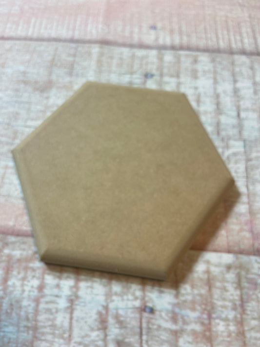 Hexagon Deep Drape (minimalist look)