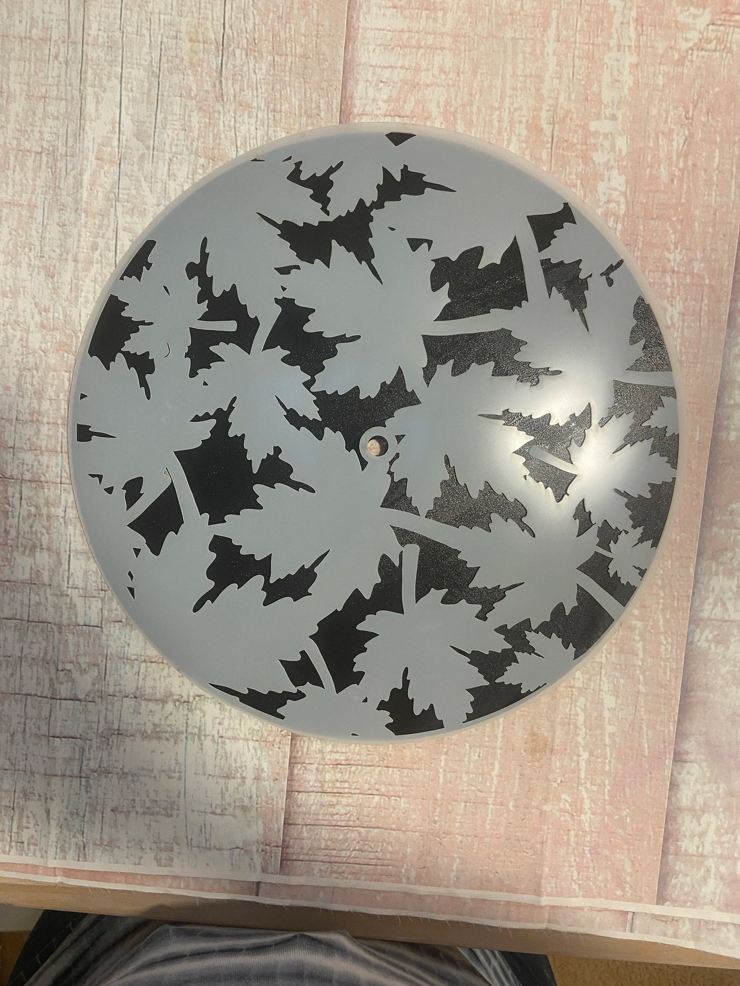 Maple Leaf Mania Round Stencils