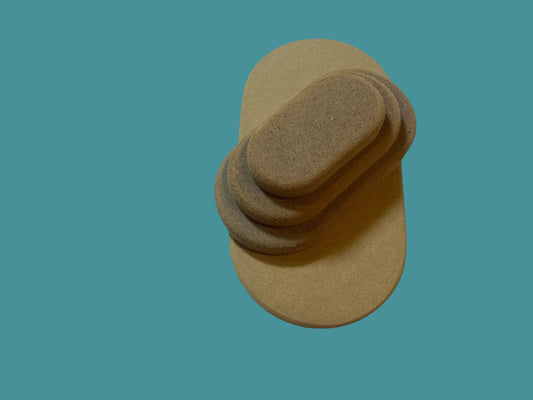 Rounded Elegant Oblong Push Plates