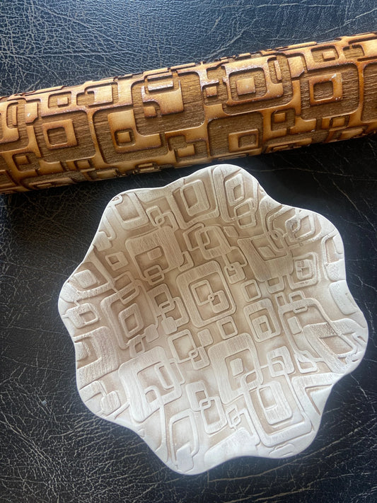 Square Dancer Rolling Pin