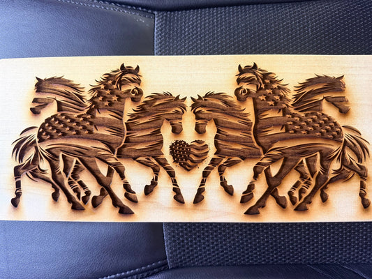 250 Years Patriot Horses