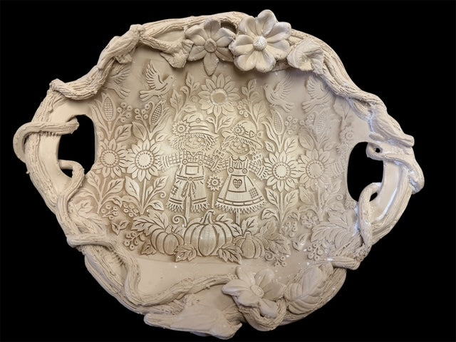 SSASY Silver Platter Rim Template with handles