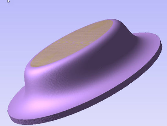 Swoopin Solar Oval Server Dish