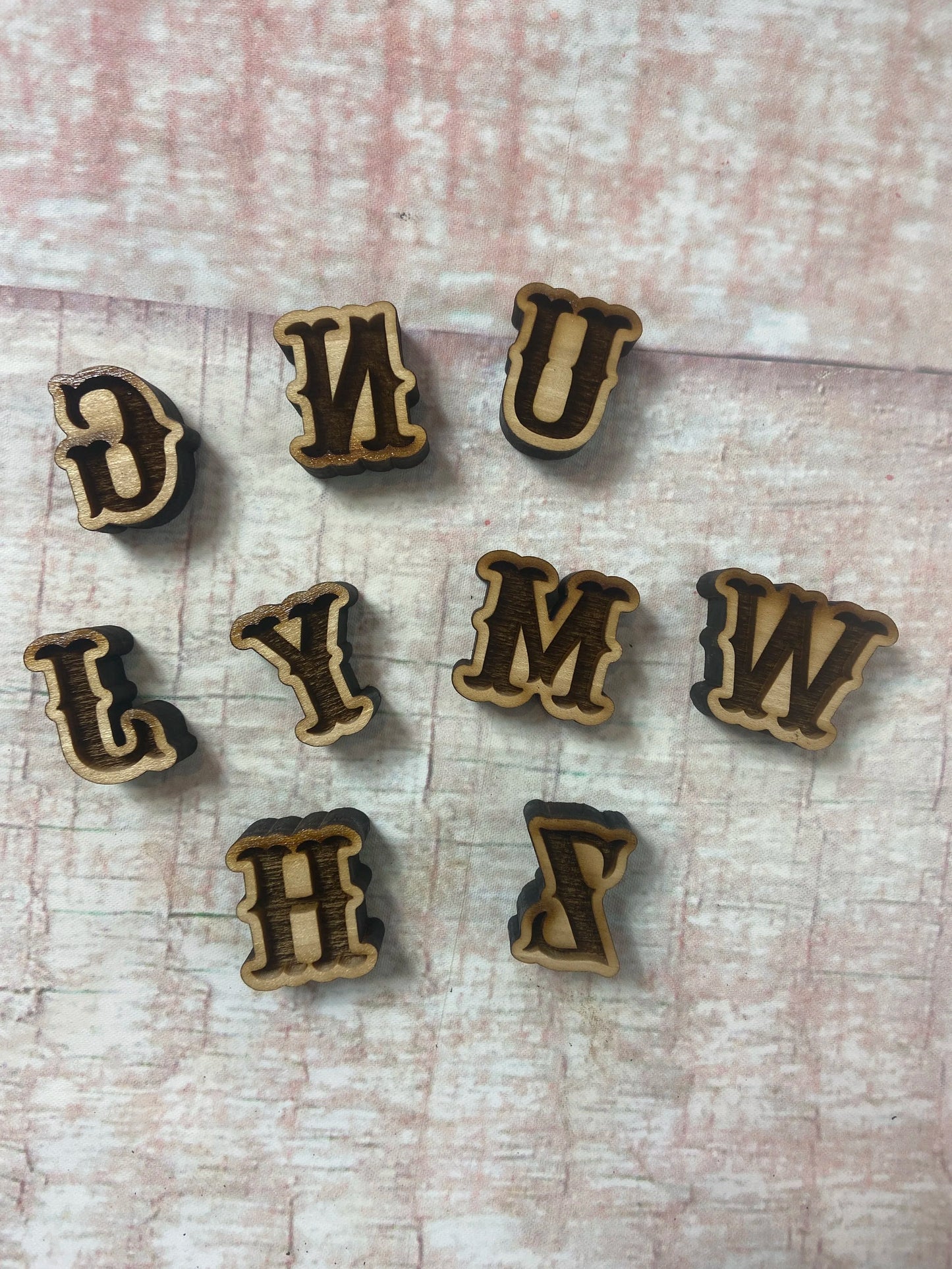 Western Alphabet all upper case Stamps