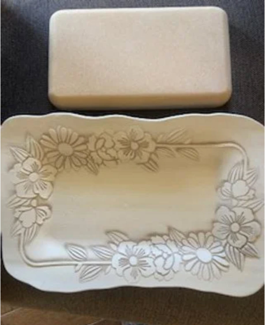 Spring Floral Frame Pin